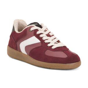 FUN VERBENAS Wine Made In Spain Suede Sneakers NWT